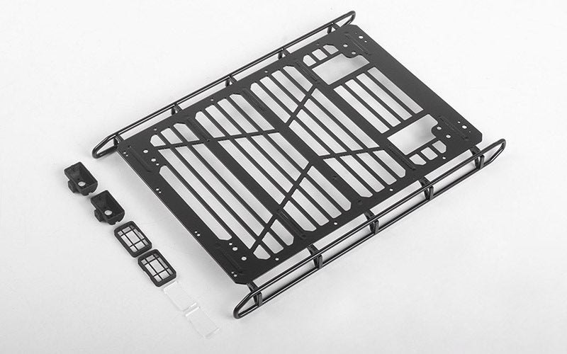 VVV-C0855 Adventure Roof Rack w/ Rear Lights for Traxxas TRX-4 Mercedes-Benz G-500 RC 4WD