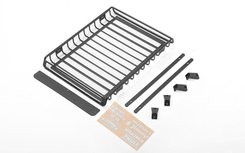 VVV-C0893 Choice Roof Rack and Roof Rack Rails for Capo Racing Samurai 1/6 RC Scale Crawler RC 4WD