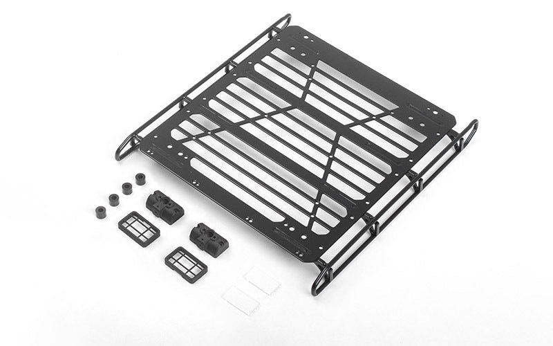 VVV-C0922 Adventure Steel Roof Rack w/ Lights for Mercedes-Benz G 63 AMG 6x6 RC 4WD