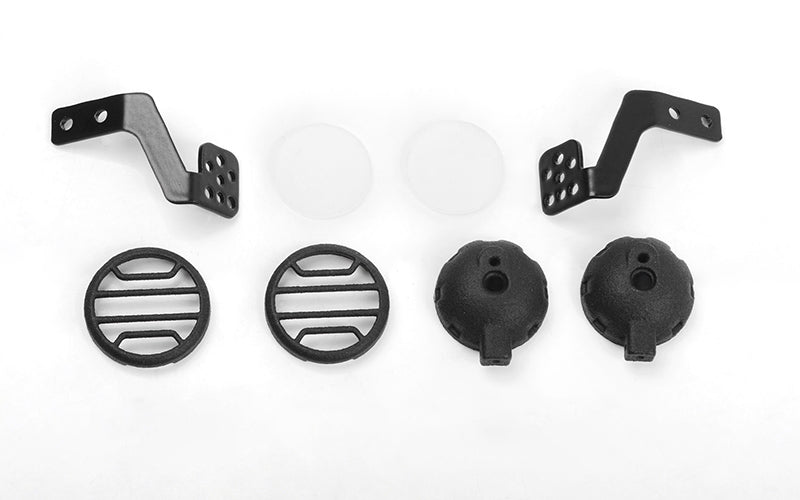 VVV-C0937 Pillar Offroad Lights for Vanquish VS4-10 Origin Body & Axial SCX10 II Cherokee Body RC 4WD