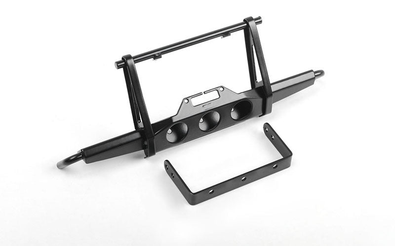VVV-C0952 Shirya Front Winch Bumper for Vanquish VS4-10 Origin Body (Black) RC 4WD