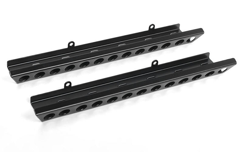 VVV-C0960 Shirya Steel Side Sliders for Vanquish VS4-10 Origin Body (Black) RC 4WD