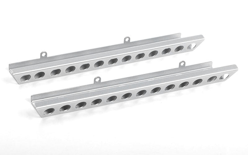 VVV-C0961 Shirya Steel Side Sliders for Vanquish VS4-10 Origin Body (Silver) RC 4WD
