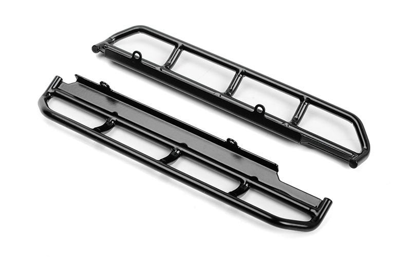VVV-C0962 Krabs Steel Tube Side Sliders for Vanquish VS4-10 Origin Body (Black) RC 4WD