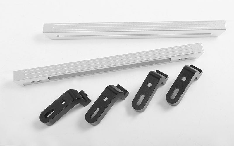 VVV-C0974 Tonfa Side Sliders for Traxxas Mercedes-Benz G Trucks (Silver) RC 4WD