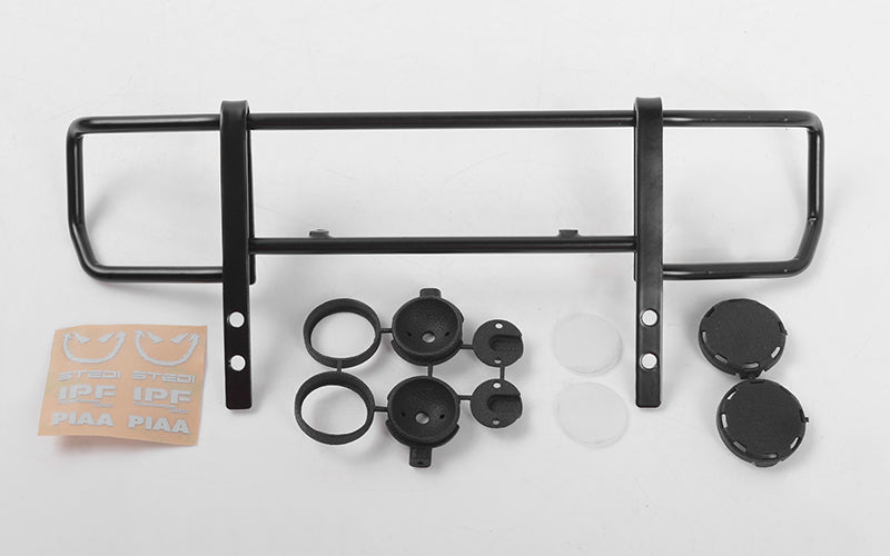 VVV-C0992 Command Front Bumper w/ Black Lights for Traxxas Mercedes-Benz G 63 AMG 6x6 RC 4WD
