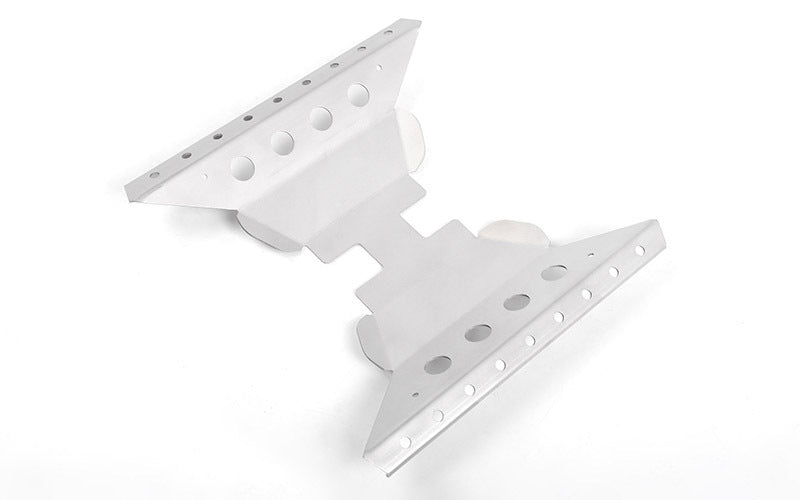 VVV-C1033 Oxer Transfer Case Guard for Axial Capra 1.9 Unlimited Trail Buggy (Silver) RC 4WD