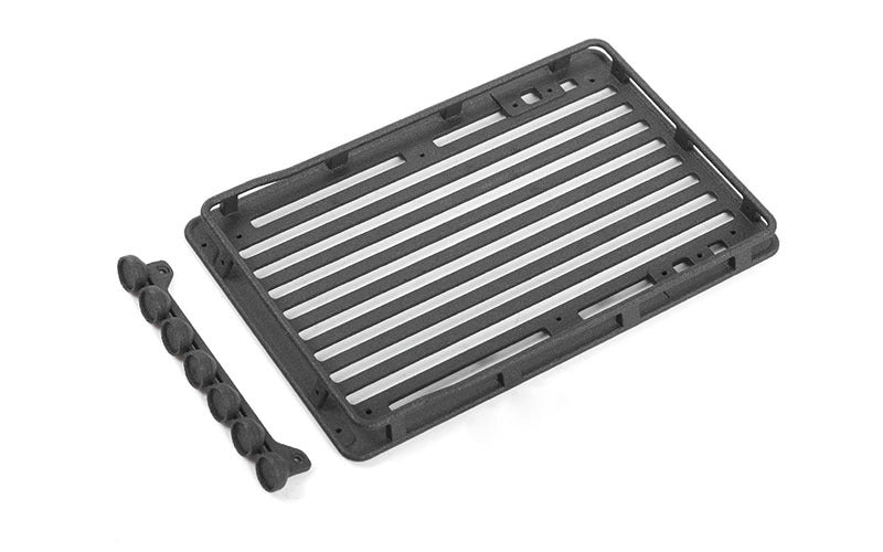 VVV-C1043 Micro Series Roof Rack w/ Light Set for Axial SCX24 1/24 Jeep Wrangler RTR RC 4WD