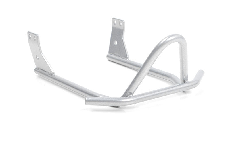VVV-C1054 Steel Stinger Front Bumper for Axial 1/10 Capra 1.9 Unlimited Trail Buggy (Silver) RC 4WD