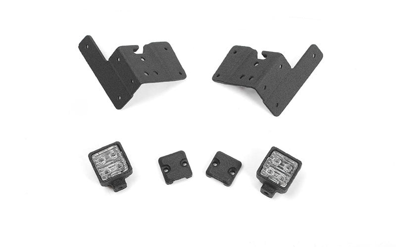 VVV-C1065 Pillar Lights for Axial 1/10 SCX10 III Jeep (Gladiator/Wrangler) RC 4WD