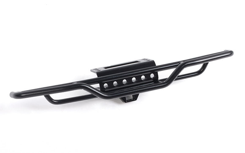 VVV-C1077 Rough Stuff Metal Rear Bumper for Axial 1/10 SCX10 III Jeep JLU Wrangler RC 4WD