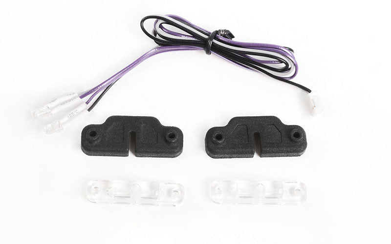 VVV-C1080 Inner Fender Rock Lights w/ LED Light Kit for Axial 1/10 SCX10 III Jeep (Gladiator/Wrangler) RC 4WD