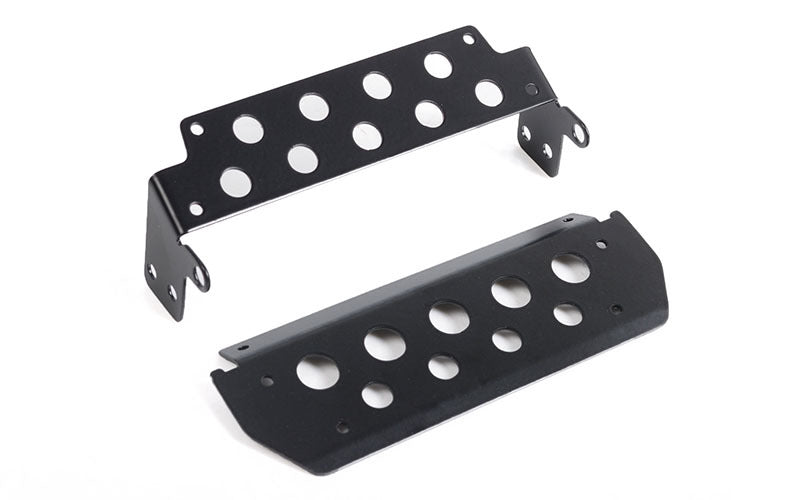 VVV-C1083 Steel Steering Guard for RC4WD Gelande II 2015 Land Rover Defender D90 (Black) (Pick-up/SUV) RC 4WD