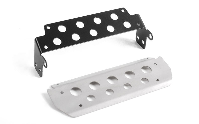 VVV-C1084 Steel Steering Guard for RC4WD Gelande II 2015 Land Rover Defender D90 (Silver) (Pick-up/SUV) RC 4WD