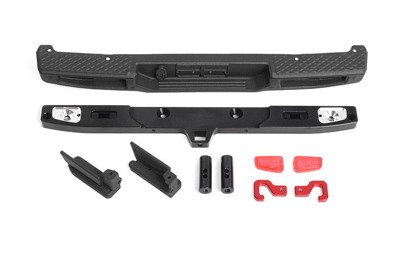 VVV-C1131 OEM Rear Bumper for Axial 1/10 SCX10 III Jeep JT Gladiator RC 4WD