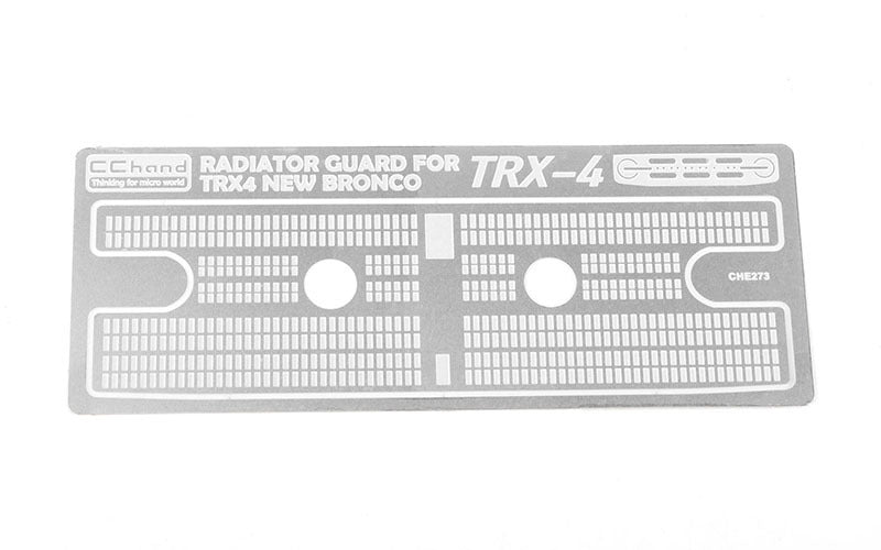 VVV-C1162 Grille Radiator Insert for Traxxas TRX-4 2021 Ford Bronco RC 4WD