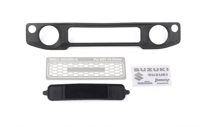 VVV-C1171 OEM Grille for MST 4WD Off-Road Car Kit W/ J4 Jimny Body (Non-Paintable) RC 4WD