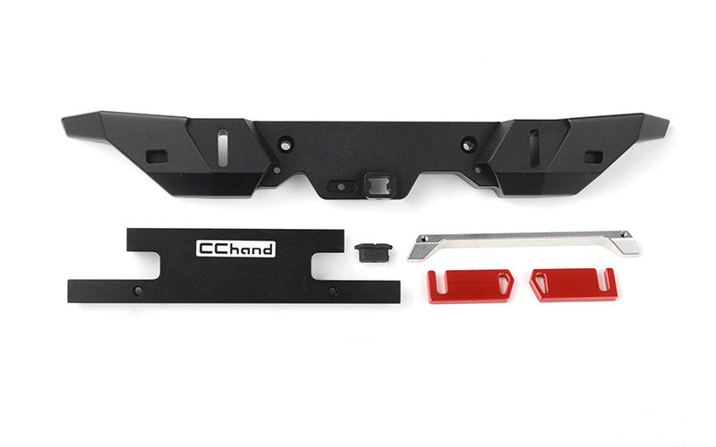 VVV-C1230 Rook Metal Rear Bumper for Traxxas TRX-4 2021 Bronco RC 4WD
