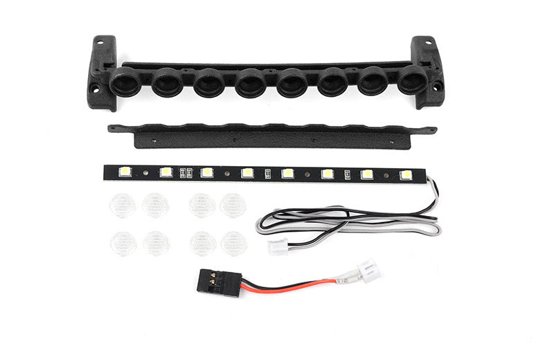 VVV-C1241 LED Light Bar for Roof Rack and Traxxas TRX-4 2021 Bronco (Round) RC 4WD