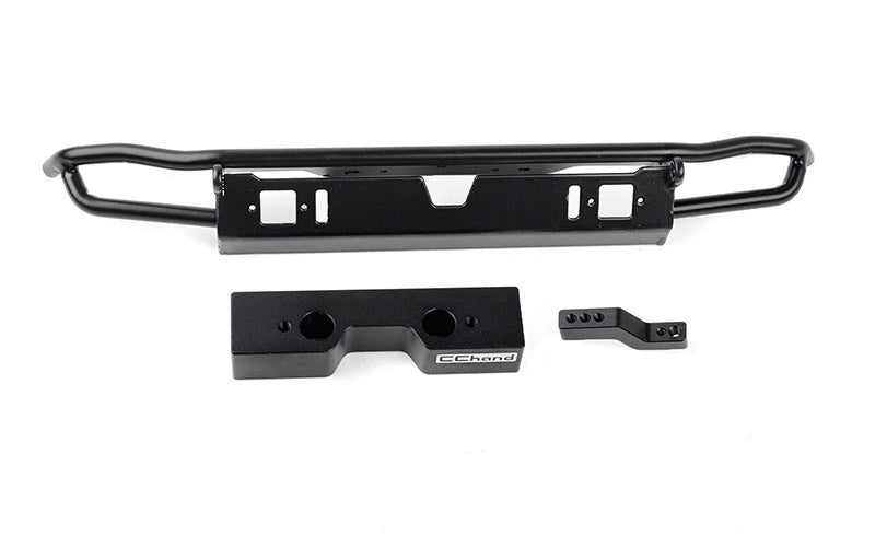 VVV-C1256 Metal Tube Rear Bumper w/ Hitch Bar for Traxxas TRX-4 2021 Bronco RC 4WD