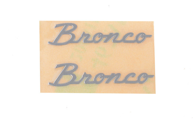 VVV-C1265 Body Decals for Traxxas TRX-4 2021 Ford Bronco (Silver) RC 4WD