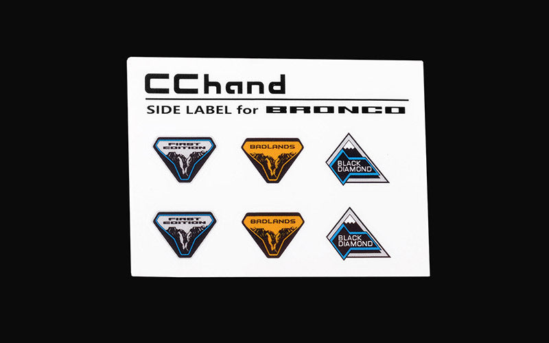 VVV-C1266 Body Decal Set for Traxxas TRX-4 2021 Ford Bronco RC 4WD