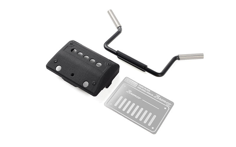 VVV-C1289 Fuel Tank w/Dual Exhaust for Axial SCX10 III Early Ford Bronco RC 4WD