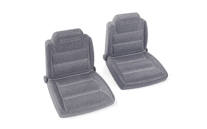 VVV-C1292 Bucket Seats for Axial SCX10 III Early Ford Bronco (Gray) RC 4WD
