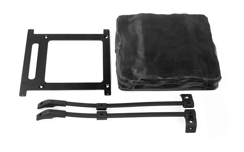VVV-C1314 Roof Rails w/Tent for Traxxas TRX-4 2021 Ford Bronco RC 4WD