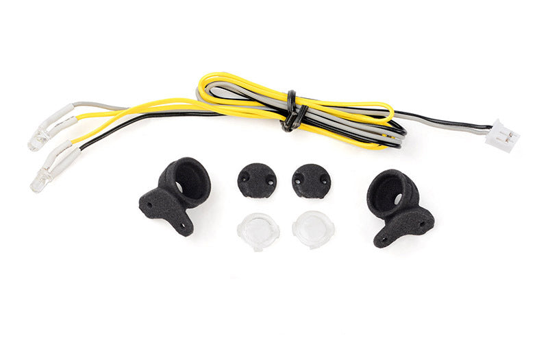 VVV-C1325 Bumper Spot Lights w/LED for Traxxas TRX-4 2021 Ford Bronco RC 4WD