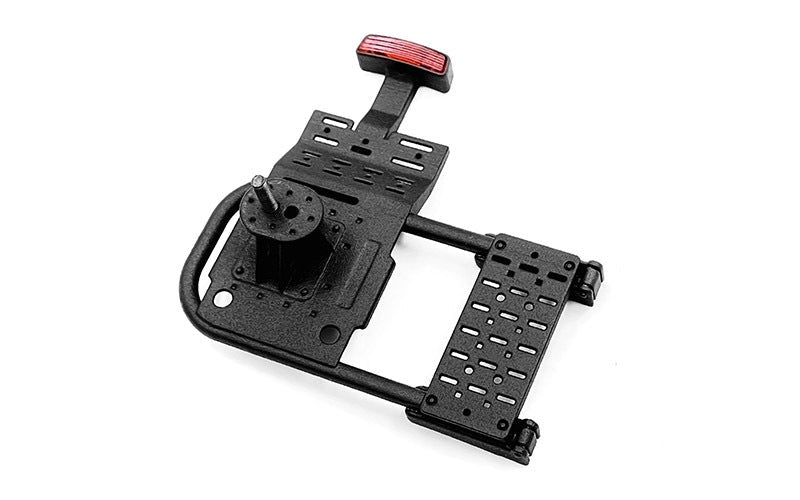 VVV-C1328 Spare Tire Holder w/ Brake Light for Traxxas TRX-4 2021 Ford Bronco RC 4WD