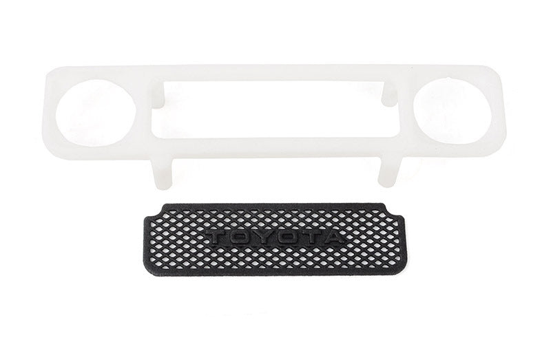 VVV-C1332 FJ40 White Grille for Vanquish VS4-10 Phoenix (Style B) RC 4WD