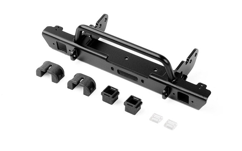VVV-C1346 Classic Front Steel Bumper with Lights for Vanquish VS4-10 Phoenix RC 4WD