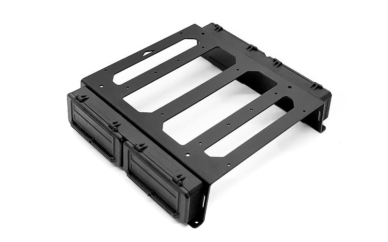 VVV-C1388 Rear Bed Rack W/ Tool Box for Vanquish VS4-10 Phoenix RC 4WD