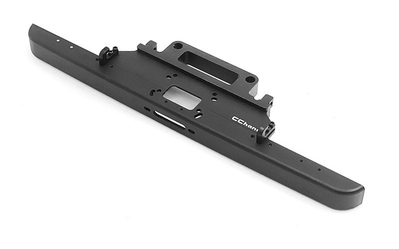 VVV-C1397 Classic Front Bumper for RC4WD Trail Finder 2 Truck Kit "LWB" W/ 1980 Toyota Land Cruiser FJ55 Lexan Body Set (Black) RC 4WD
