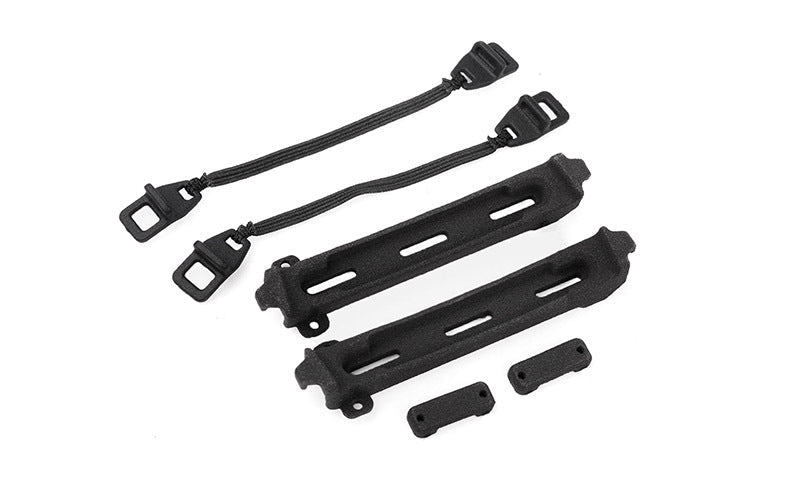 VVV-C1412 Canoe Mount for Flat Roof Rack RC4WD Trail Finder 2 Truck Kit "LWB" W/ 1980 Toyota Land Cruiser FJ55 Lexan Body Set RC 4WD