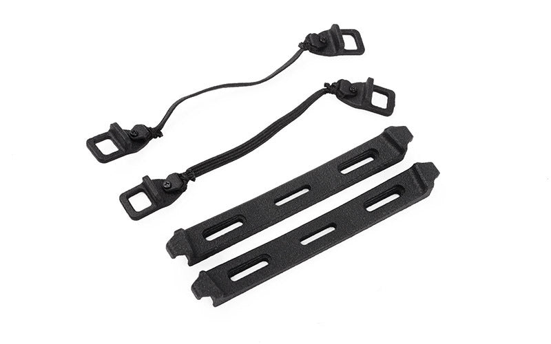 VVV-C1414 Canoe Mount for Roof Bars RC4WD Trail Finder 2 Truck Kit "LWB" W/ 1980 Toyota Land Cruiser FJ55 Lexan Body Set RC 4WD