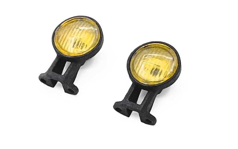 VVV-C1421 Front Flood Lights for RC4WD Trail Finder 2 Truck Kit "LWB" W/ 1980 Toyota Land Cruiser FJ55 Lexan Body Set (Yellow) RC 4WD