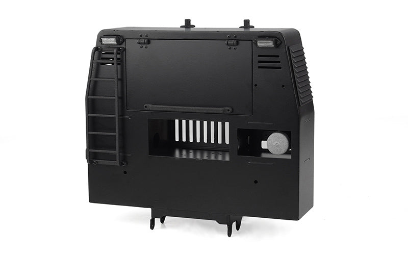 VVV-C1442 Headache Rack Cabinet w/ Battery Box for Traxxas TRX-6 Ultimate RC Hauler (Black) RC 4WD
