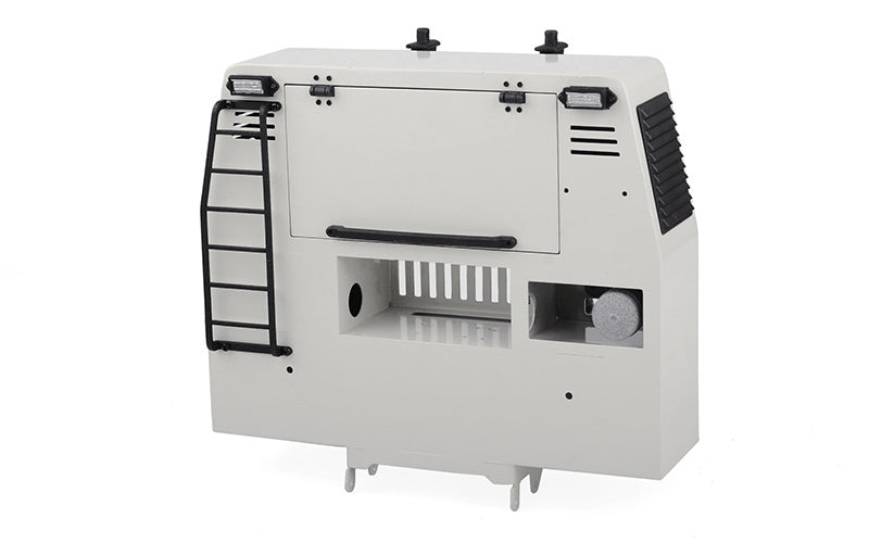 VVV-C1443 Headache Rack Cabinet w/ Battery Box for Traxxas TRX-6 Ultimate RC Hauler (White) RC 4WD