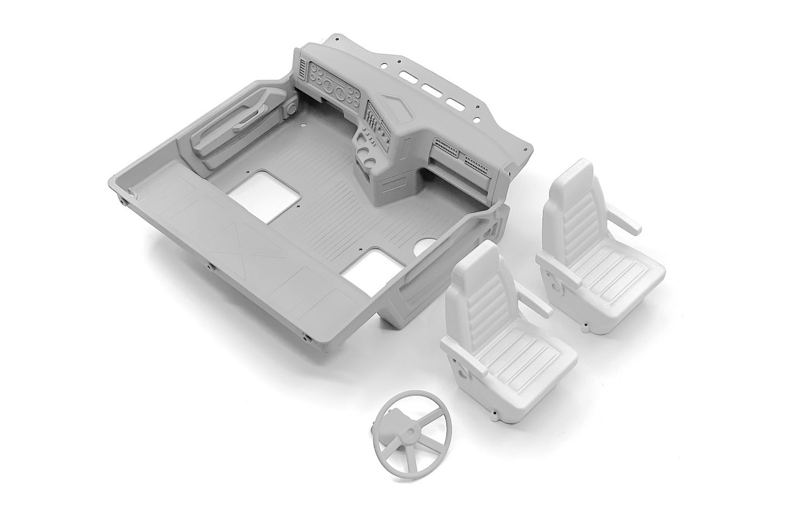 VVV-C1446 Detailed Interior for Traxxas TRX-6 Ultimate RC Hauler RC 4WD