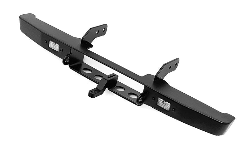 VVV-C1469 Spartan Rear Bumper w/ Lights and Towing Hitch RC 4WD