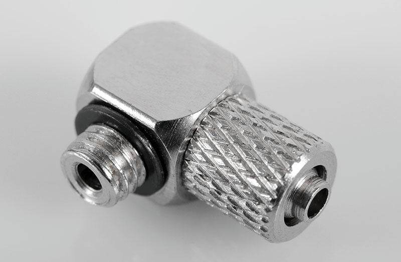 VVV-S0069 Hydraulic Connector M5 x 4mm Tube (90deg) RC 4WD
