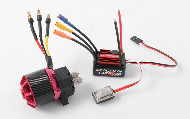 VVV-S0090 Mini Hydraulic Oil Pump with Brushless 40A Motor/ESC RC 4WD