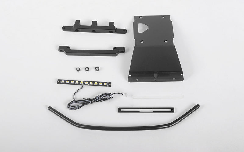 VVV-S0216 Rival Front Bumper w/ LEDs for Desert Runner RTR Scale Truck w/Hero Hard Body Set RC 4WD