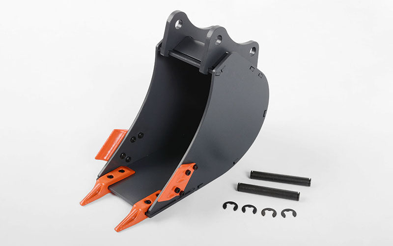 VVV-S0219 Narrow Digging Bucket for 1/14 Scale RTR Earth Digger 360L Hydraulic Excavator RC 4WD
