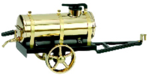 Wilesco A 386 Water cart black/brass W00386