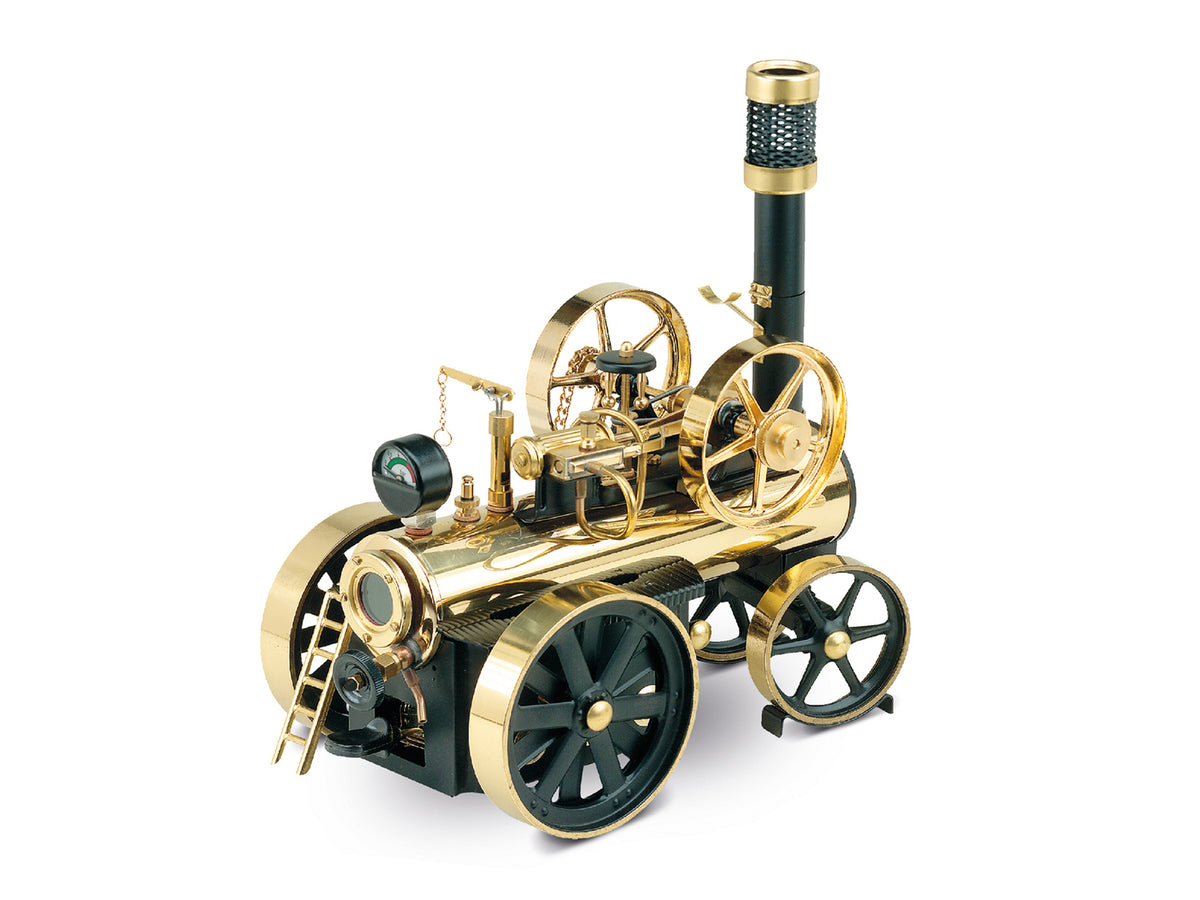 Wilesco D 430 Steam Locomobile black/brass W00430
