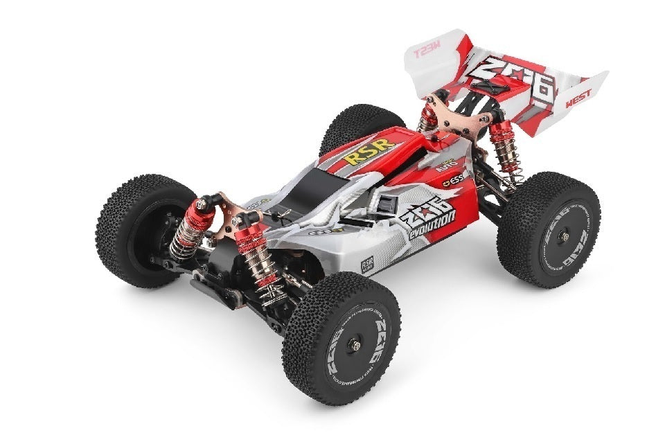 WL Toys 1/14 Offroad RC Buggy /w Metal Chassis Red/White WL-144001-RW
