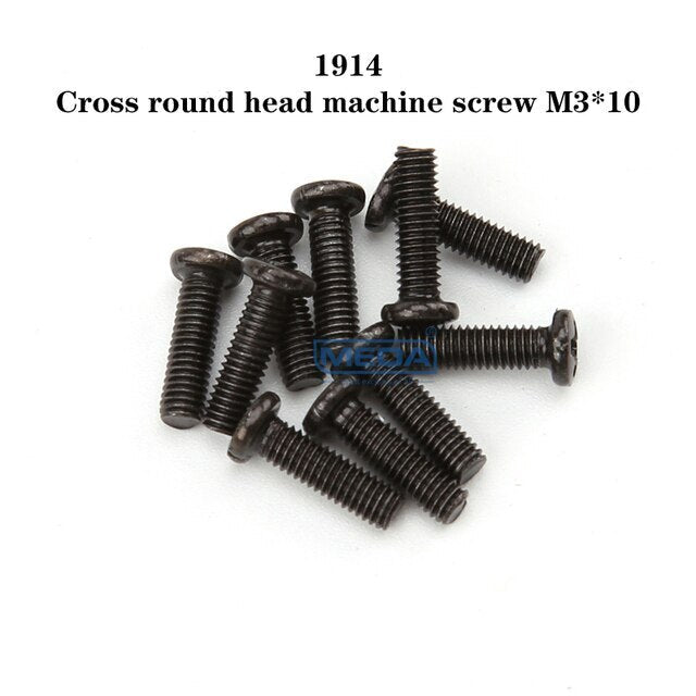 WL104001-1914 Phillips round head machine screw 3*10PM WL TOYS